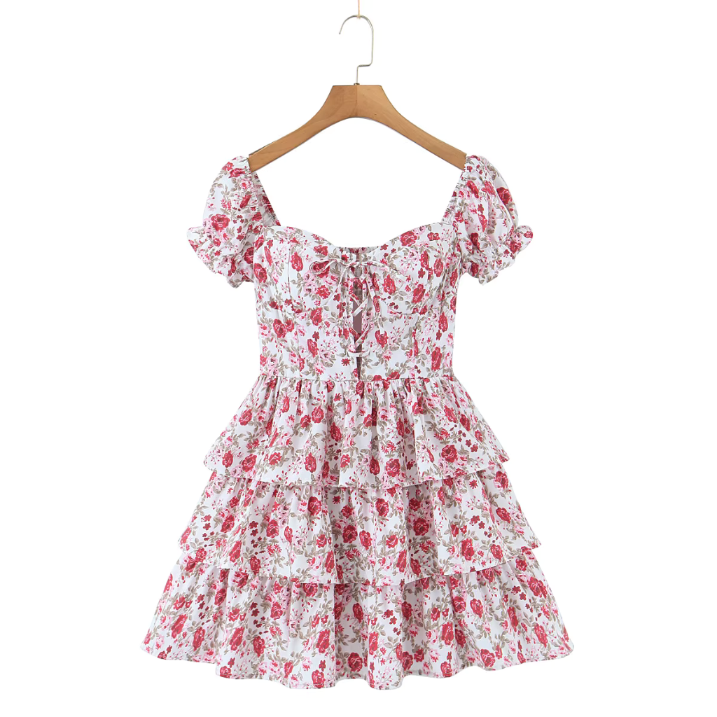 Vestido Mini Estampa Floral Betsy