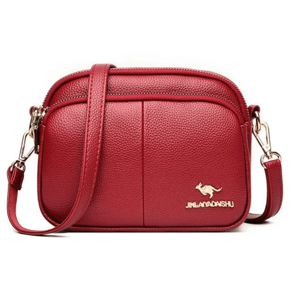 Bolsa Feminina de Couro Vintage