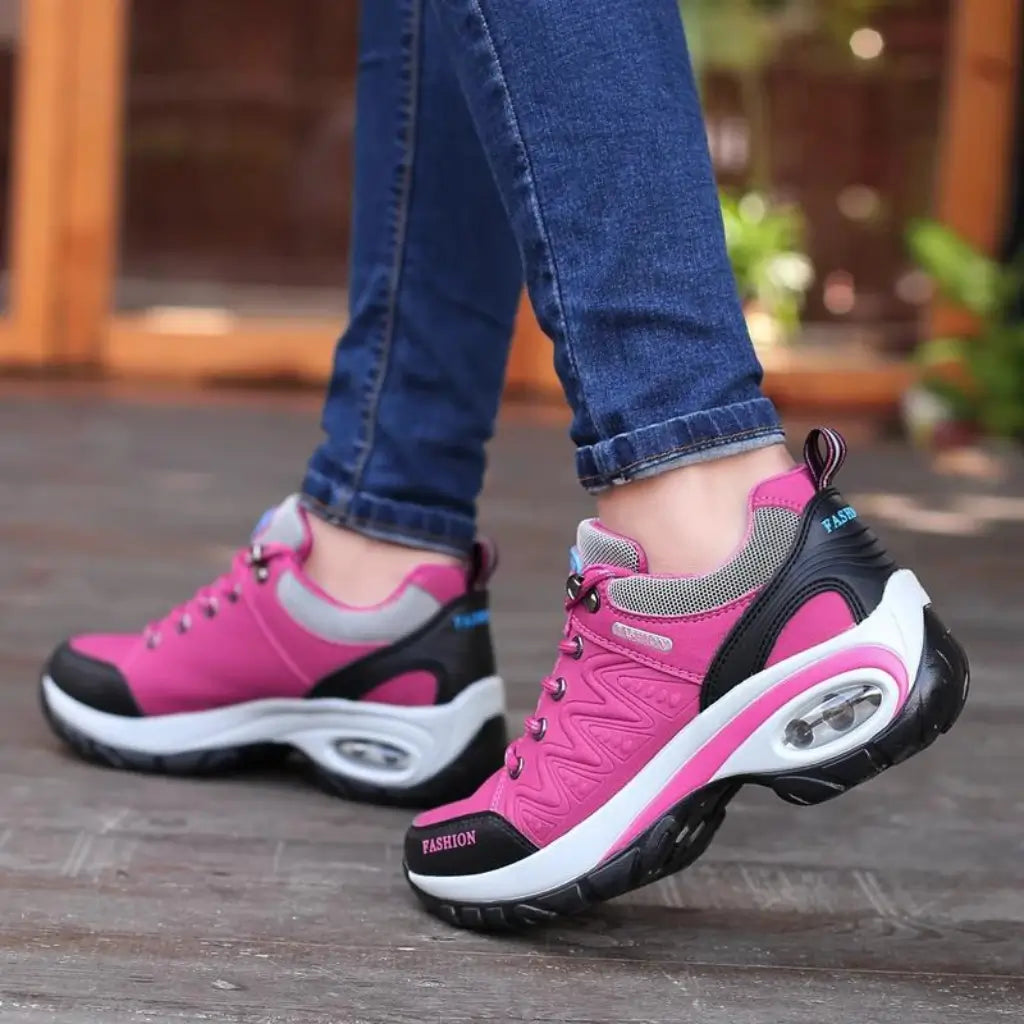 Tênis Feminino Esportivo Fashion Rosa